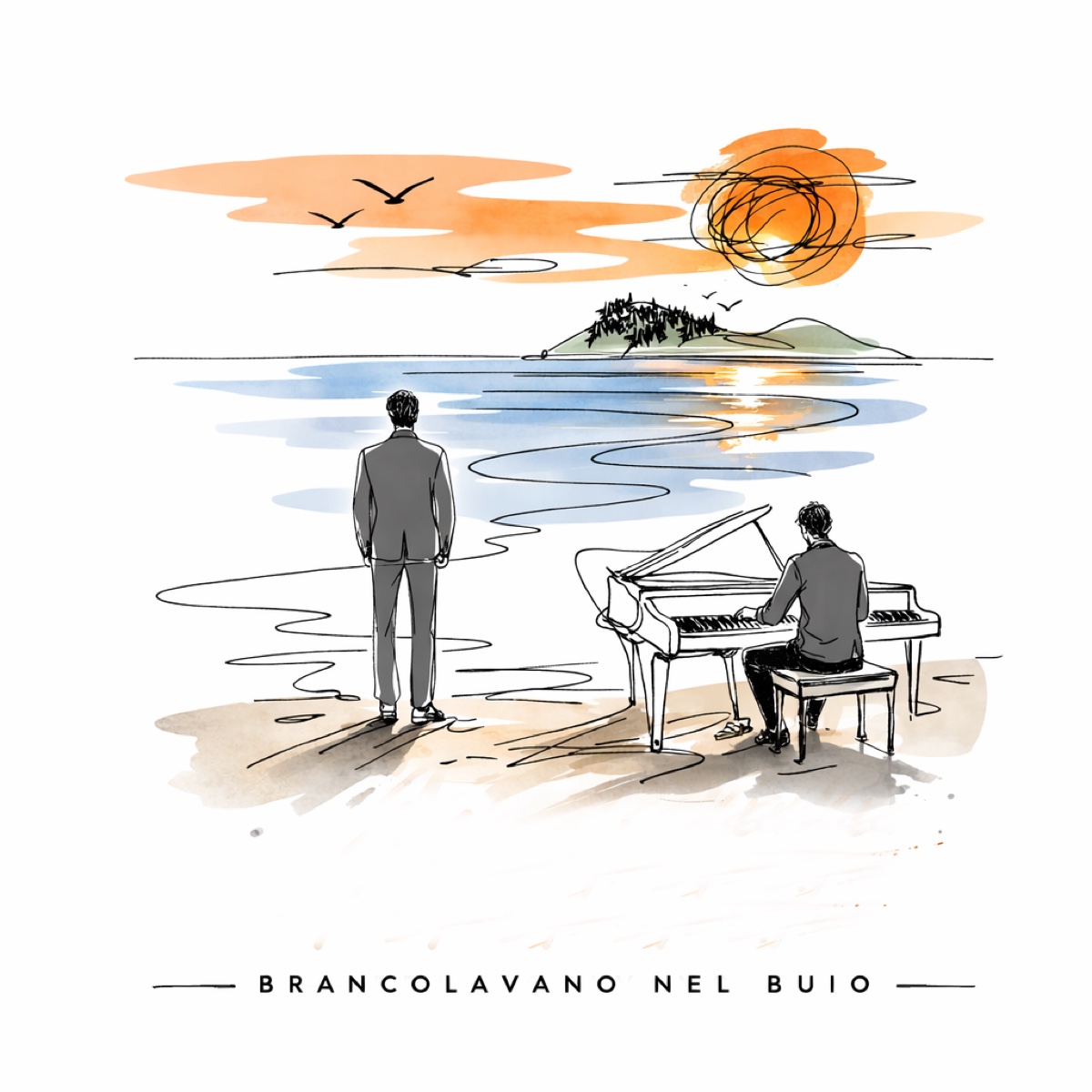 Brancolavano nel Buio, illustrazione del gruppo